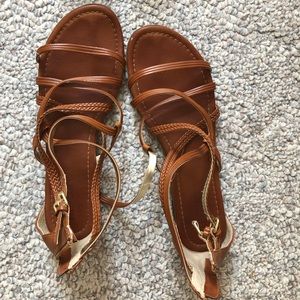 Report strappy sandals